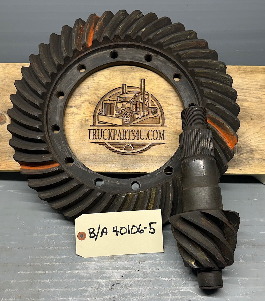 A40106-5 Meritor Rockwell Axletech gearset B40106-5 – fits RR23-160 and RS23-160 axles – 5.63 gear ratio – new OEM differential gearing